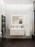 Тумба под раковину La Fenice Cubo 100 белая
