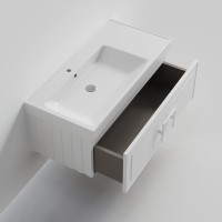 Тумба под раковину La Fenice Cubo 100 белая