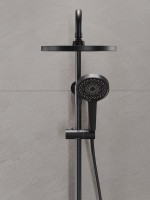 Душевая стойка Agger Sweet A2791244 черный матовый