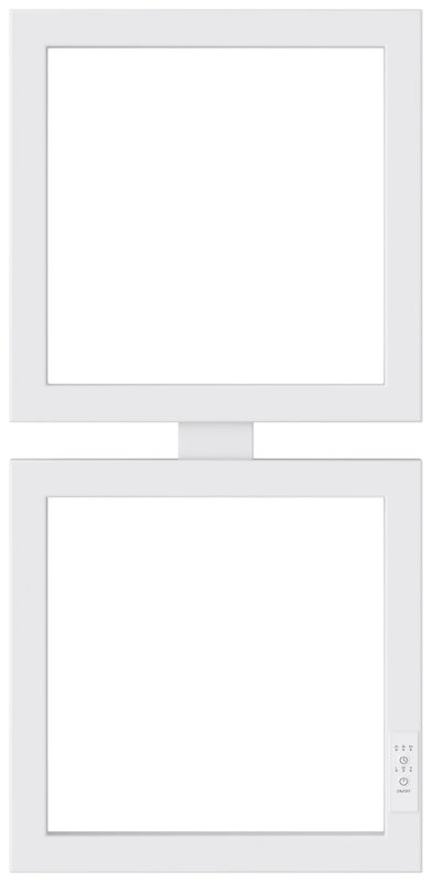 Полотенцесушитель электрический Сунержа Этюд E 30-0845-6030 105x35 см, подключение справа, матовый белый