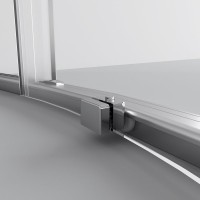 Душевой уголок Niagara Nova NG-6626-34 90x90, профиль хром, стекло прозрачное