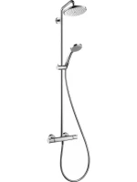 Душевая стойка Hansgrohe Croma 220 Showerpipe 27185000 хром Душевая стойка Hansgrohe Croma 220 Showerpipe 27185000 хром