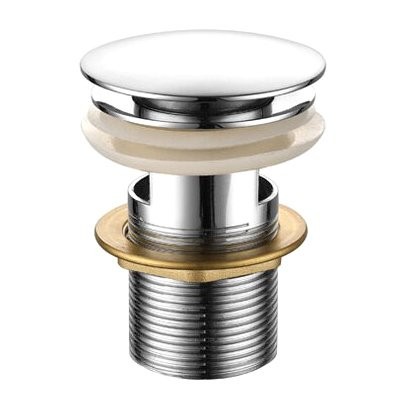 Смеситель для раковины Caprigo Bristol 21-526-crm с донным клапаном, хром