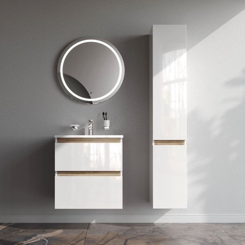 Тумба с раковиной AM.PM X-Joy 60 подвесная, белый глянец