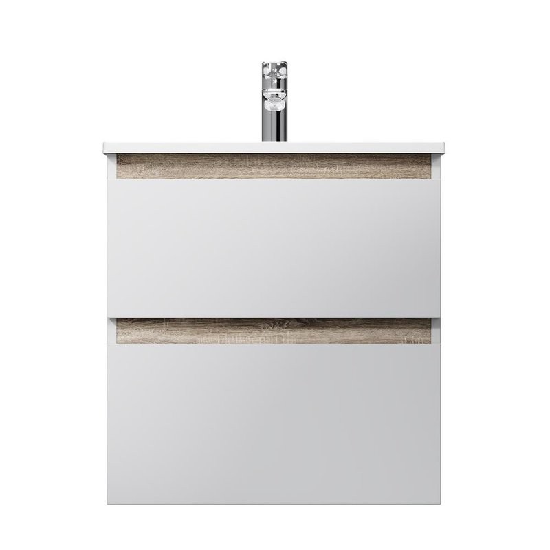 Тумба с раковиной AM.PM X-Joy 60 подвесная, белый глянец