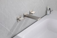 Смеситель для раковины Abber Daheim AF82122SP С ВНУТРЕННЕЙ ЧАСТЬЮ, сатин