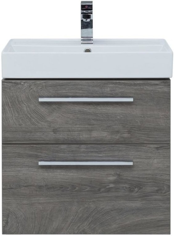 Мебель для ванной комнаты Aquanet Nova 60 2 ящика, дуб рошелье
