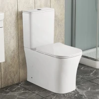 Унитаз-компакт напольный AZARIO Anteo SQUARE AZ-1218A глянцевый белый Унитаз-компакт напольный AZARIO Anteo SQUARE AZ-1218A глянцевый белый