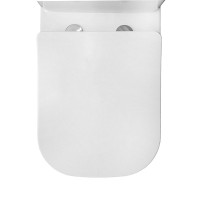 Унитаз-компакт напольный AZARIO Anteo SQUARE AZ-1218A глянцевый белый