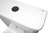 Унитаз-компакт напольный AZARIO Anteo SQUARE AZ-1218A глянцевый белый