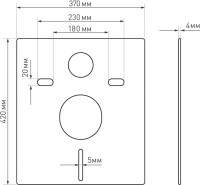 Система инсталляции для унитазов Berges Atom Line 410 с кнопкой смыва, черная soft touch, хром глянец