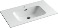 Мебель для ванной комнаты Sancos Libra Floor 80 дуб чарльстон, белая раковина CN7005