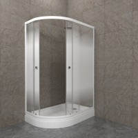 Душевой уголок Triton Коралл Лайт А правый 120х80 см