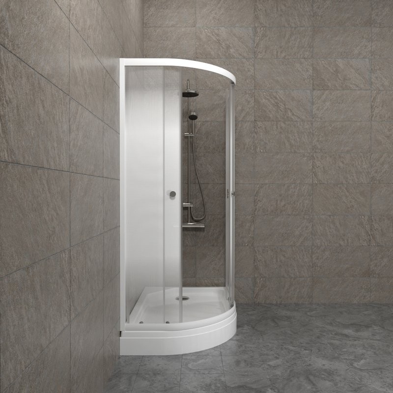 Душевой уголок Triton Коралл Лайт А правый 120х80 см