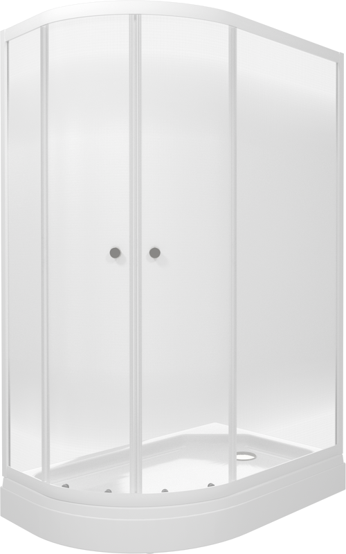 Душевой уголок Triton Коралл Лайт А правый 120х80 см