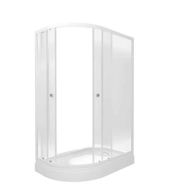 Душевой уголок Triton Коралл Лайт А правый 120х80 см