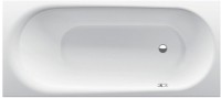 Стальная ванна Bette BetteComodo 1621-000 PLUS 180x80 см, встраиваемая, белая, с самоочищающимся покрытием, с шумоизоляцией