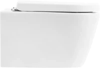 Унитаз подвесной BelBagno Marino BB105CHR безободковый, крышка BB865SC с микролифтом