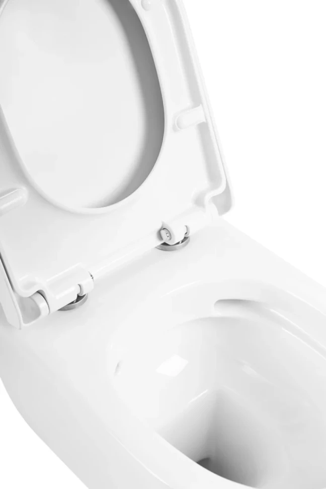 Унитаз подвесной BelBagno Marino BB105CHR безободковый, крышка BB865SC с микролифтом