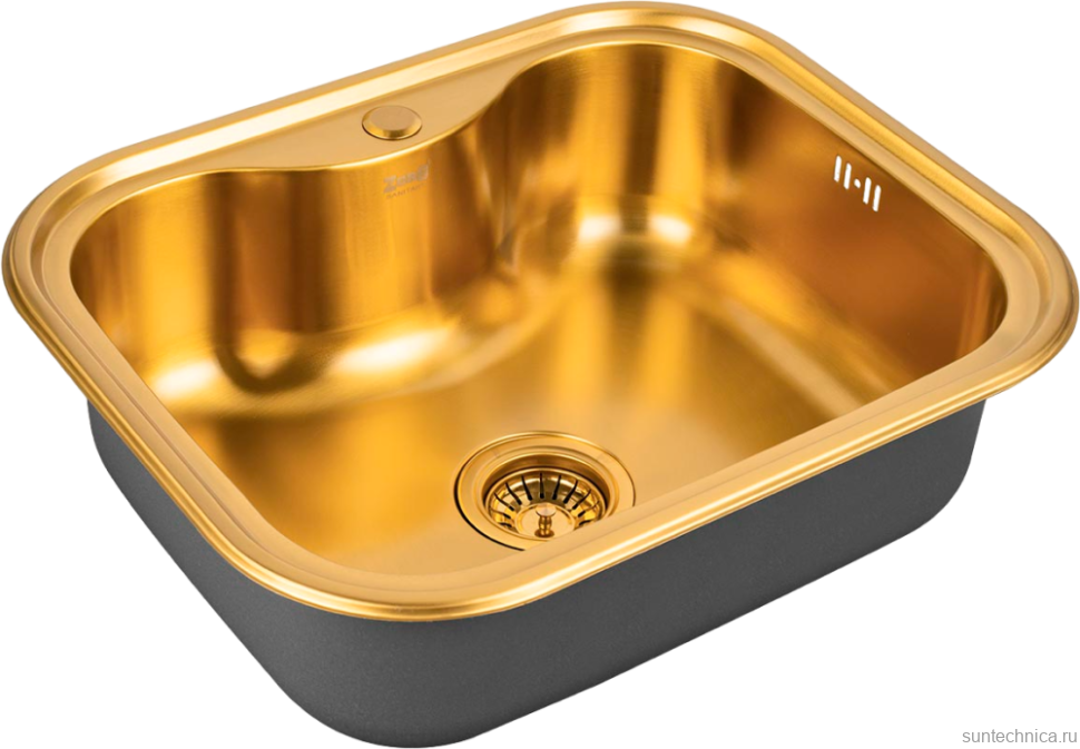 Мойка кухонная Zorg Inox PVD SZR 5848 BRONZE бронза