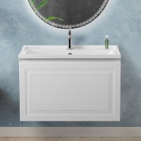Тумба с раковиной Cezares Giubileo 80 1 внутренний ящик, bianco lucido
