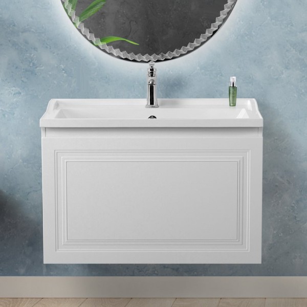 Тумба с раковиной Cezares Giubileo 80 1 внутренний ящик, bianco lucido