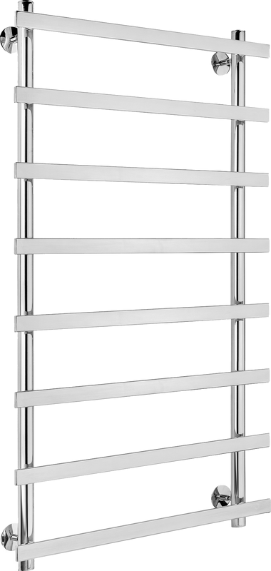 Полотенцесушитель электрический Secado Понтида 1, L 100x60 см, подключение слева, глянцевый хром, лесенка