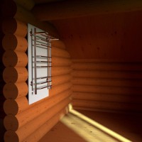 Полотенцесушитель электрический Тругор Браво ПЭК СП3П 100x55 см, подключение справа, слева, глянцевый хром, лесенка, с полкой