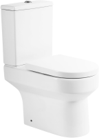 Унитаз-компакт напольный BelBagno Norma BB339CPR безободковый, крышка BB865SC с микролифтом, бачок BB339T