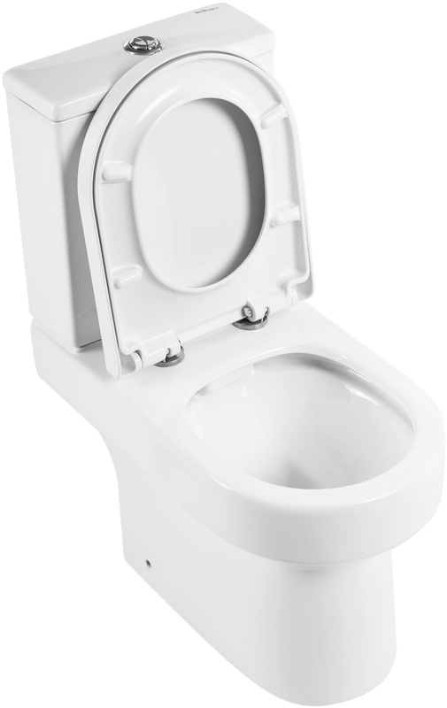 Унитаз-компакт напольный BelBagno Norma BB339CPR безободковый, крышка BB865SC с микролифтом, бачок BB339T