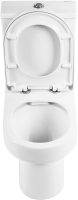 Унитаз-компакт напольный BelBagno Norma BB339CPR безободковый, крышка BB865SC с микролифтом, бачок BB339T