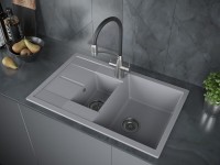 Смеситель для кухни Paulmark Siegen Si213111-NI с гибким изливом