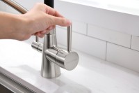 Смеситель для кухни Paulmark Siegen Si213111-NI с гибким изливом
