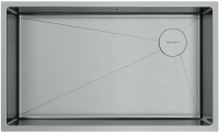 Мойка кухонная Omoikiri Taki 74-U/IF-IN Side нержавеющая сталь