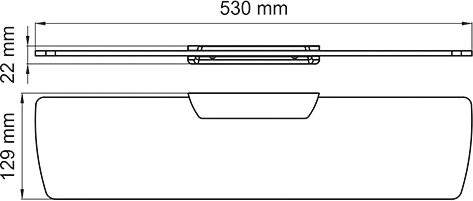 Полка Wasserkraft Glan K-5124