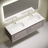 Мебель для ванной комнаты Sancos Very 140 подвесная, doha soft, раковина CN7022