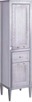 Шкаф-пенал ASB-Woodline Гранда 40 R, серый