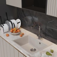 Мойка кухонная Mixline ML-GM15 белая