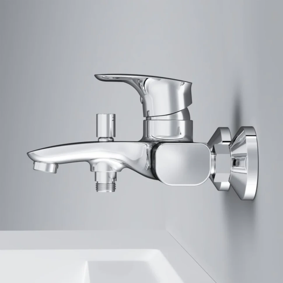 Смеситель для ванны с душем AM.PM Spirit V2.1 F71A10000
