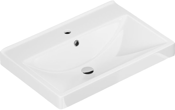 Тумба с раковиной SanStar Модена 60 напольная, дуб крафт золотой