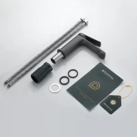 Смеситель для раковины Splenka S40.10.07, серый