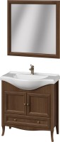 Мебель для ванной комнаты Caprigo Лион 80 2 дверцы, 1 ящик, орех античный
