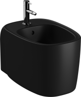 Биде подвесное VitrA Plural 7831B483-0288 матовое черное