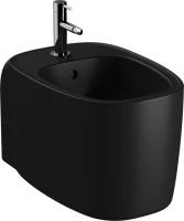 Биде подвесное VitrA Plural 7831B483-0288 матовое черное Биде подвесное VitrA Plural 7831B483-0288 матовое черное