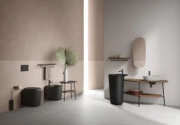 Биде подвесное VitrA Plural 7831B483-0288 матовое черное Биде подвесное VitrA Plural 7831B483-0288 матовое черное