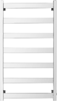 Полотенцесушитель электрический Secado Комано 1 L 105x55 см, подключение слева, хром, лесенка