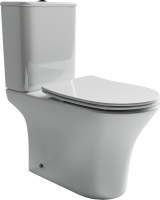 Унитаз-компакт напольный Ceramicanova Fortuna Rimless CN9001