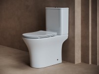 Унитаз-компакт напольный Ceramicanova Fortuna Rimless CN9001