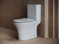 Унитаз-компакт напольный Ceramicanova Fortuna Rimless CN9001 Унитаз-компакт напольный Ceramicanova Fortuna Rimless CN9001