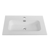 Тумба с раковиной Cezares Duet 70 bianco lucido, раковина Cezares CZR-8095-70